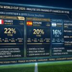 Mondial 2026 | Analyse data et probabilités : Les chances de chaque nation pour les 1/4, 1/2 et finale de la Coupe du Monde 2026 Mondial 2026 - Pronostics