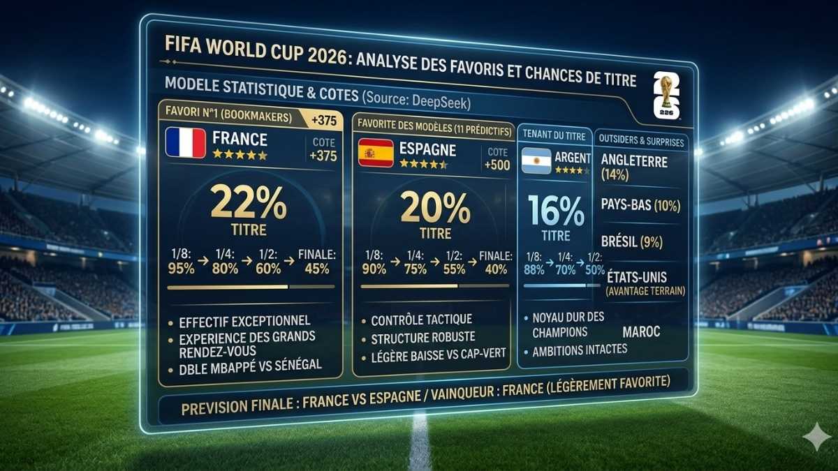 Mondial 2026 - Pronostics