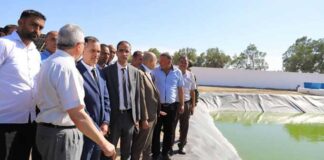 Kairouan : lancement d’un projet d’irrigation agricole avec des eaux usées traitées à Sbeïtla