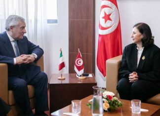 Tunisie-Italie : Sarra Zaâfrani Zenzri et Antonio Tajani renforcent le partenariat stratégique bilatéral