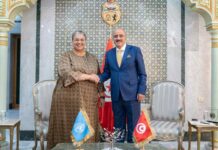 Tunisie–Libye : Mohamed Ali Nafti reçoit Hanna Tetteh pour évoquer l’avenir du processus politique libyen