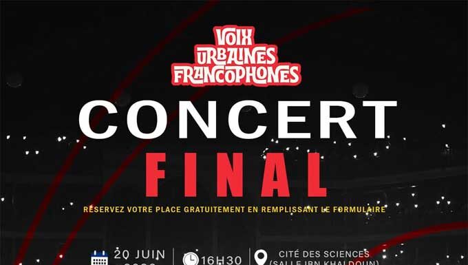 Concours musical à Tunis : la finale de “Voix Urbaines Francophones” célèbre la création des jeunes artistes