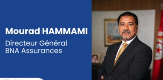 BNA Assurances : Mourad Hammami nommé nouveau Directeur Général BNA Assjurances - Mourad Hammami