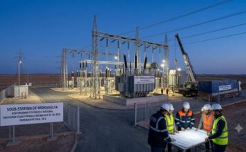 Sousse : la station haute tension Kondar-Skhira avance à 90 % Transformateurs STEG Electricité
