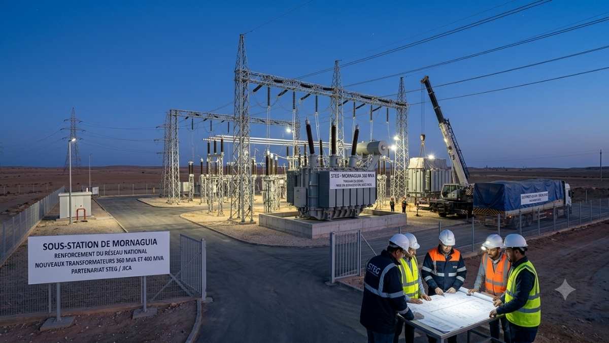 Transformateurs STEG Electricité