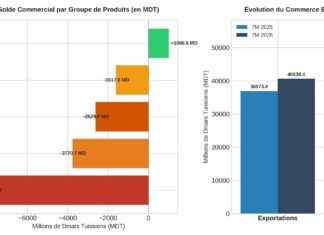 Commerce extérieur : une dynamique exportatrice freinée par l’aggravation du déficit Balance Commerciale 7 mois 2026