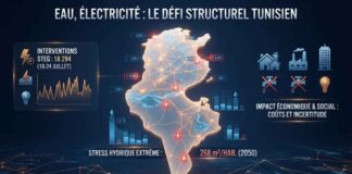 Eau, électricité : quand les coupures entrent dans le quotidien des Tunisiens EAU ELECTRICITE