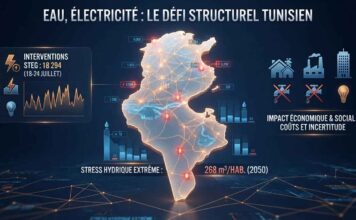 Eau, électricité : quand les coupures entrent dans le quotidien des Tunisiens EAU ELECTRICITE