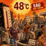 CHRONIQUE DU TEMPS PRÉSENT | Bonjour la Tunisie, tout va bien : 48°C et le pays fonctionne par intermittence chronique eau electricité