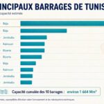 Barrages tunisiens : l’embellie de 2026 ne referme pas la crise de l’eau Principaux Barrages Tunisie