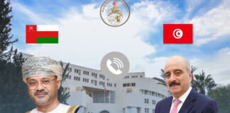 Tunisie-Oman : Nafti échange avec son homologue sur la situation régionale