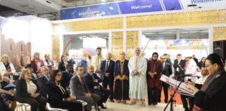 Amina Srarfi inaugure le pavillon tunisien à la Foire internationale du livre de Belgrade