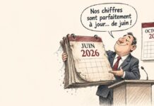CARICATURE | Budget tunisien 2026 : les chiffres restent en juin Caricature Budget