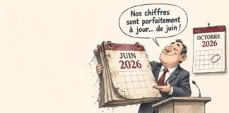 CARICATURE | Budget tunisien 2026 : les chiffres restent en juin Caricature Budget