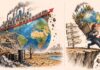 Rapport Meadows : 54 ans après, les données mondiales relancent l’alerte sur les limites de la croissance Représentation symbolique de la croissance industrielle mondiale, de l'exploitation des ressources et des limites physiques de la planète.