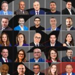 Forbes Africa – Tunisie 2026 : les entreprises et dirigeants mis à l’honneur dans le dossier économique Montage photographique présentant 25 personnalités du monde économique et entrepreneurial tunisien, réunies dans le dossier Tunisia 2026 de Forbes Africa, sur un fond graphique noir, gris et rouge.