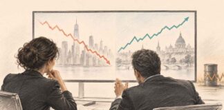 MARCHÉS FINANCIERS INTERNATIONAUX : le Nasdaq décroche, l’Europe résiste et le pétrole hésite Deux analystes observent les trajectoires opposées des marchés américains et européens.