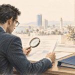 MARCHE FINANCIER : entreprises sous pression, réserves de change et conformité au cœur de la veille financière Illustration symbolique de la surveillance du marché financier tunisien à travers l'analyse des publications des sociétés cotées et des indicateurs économiques.