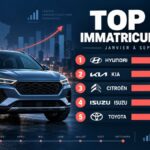 Immatriculations automobile : Hyundai et Kia concentrent la moitié du Top 5 Immatriculations Automobile