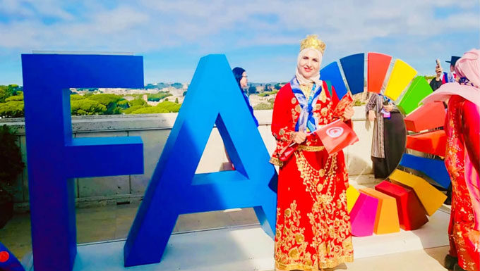 Amal Mekni : une Tunisienne parmi les 100 femmes leaders de la FAO