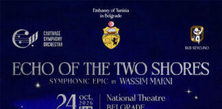 Belgrade : Première d’« Écho des deux rives » par le CSO et le ballet serbe KUD Sevojno pour les 70 ans des relations diplomatiques tuniso-serbes