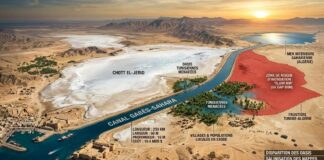 19 milliards de dollars pour noyer le Sud ? L’incroyable projet qui menace nos oasis CANAL GABES SAHARA Tunisie Algerie