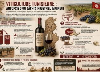 AGRICULTURE | Crise viticole en Tunisie : autopsie d’un gâchis industriel Secteur Viticole Tunisie