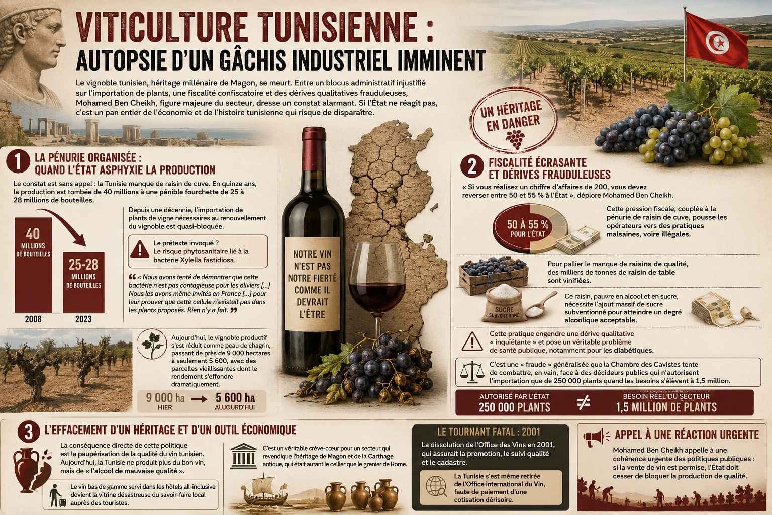 Secteur Viticole Tunisie